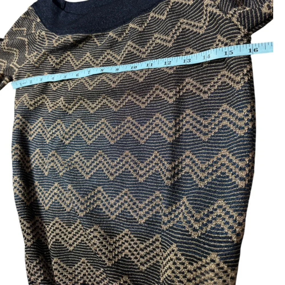 Missoni Metallic Zig Zag Sweater size 40 (4)